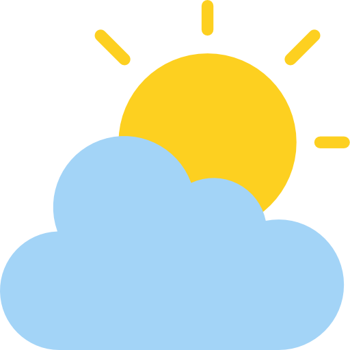 scattered clouds
