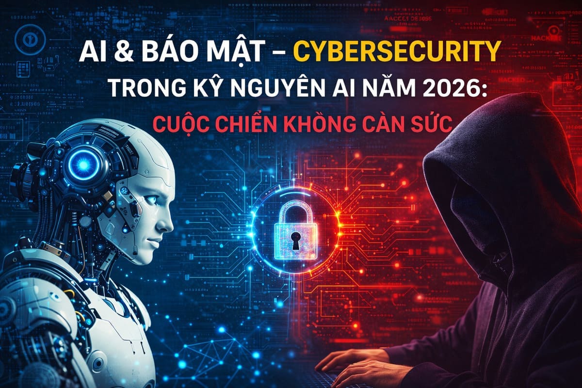 AI & Bảo Mật - Cybersecurity Trong Kỷ Nguyên AI Năm 2026: Cuộc Chiến Không Cân Sức