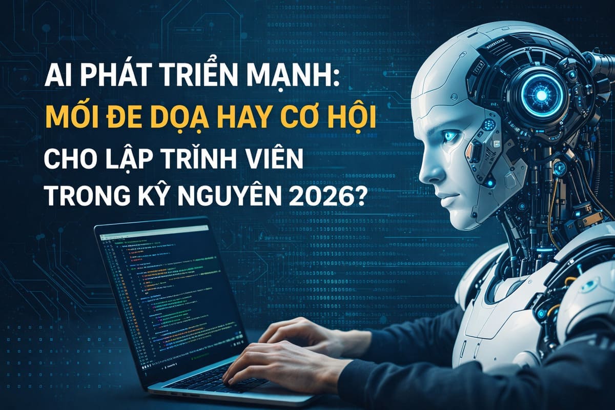 AI Phát Triển Mạnh: Mối Đe Dọa Hay Cơ Hội Cho Lập Trình Viên Trong Kỷ Nguyên 2026?