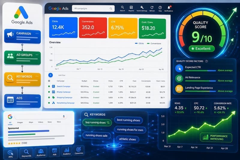 Google Ads Campaign Structure Digital Marketing