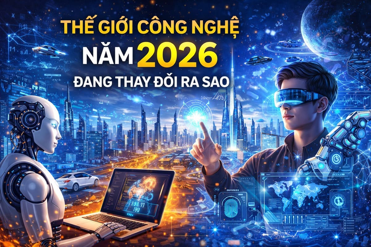 Thế Giới Công Nghệ Năm 2026 Đang Thay Đổi Ra Sao?